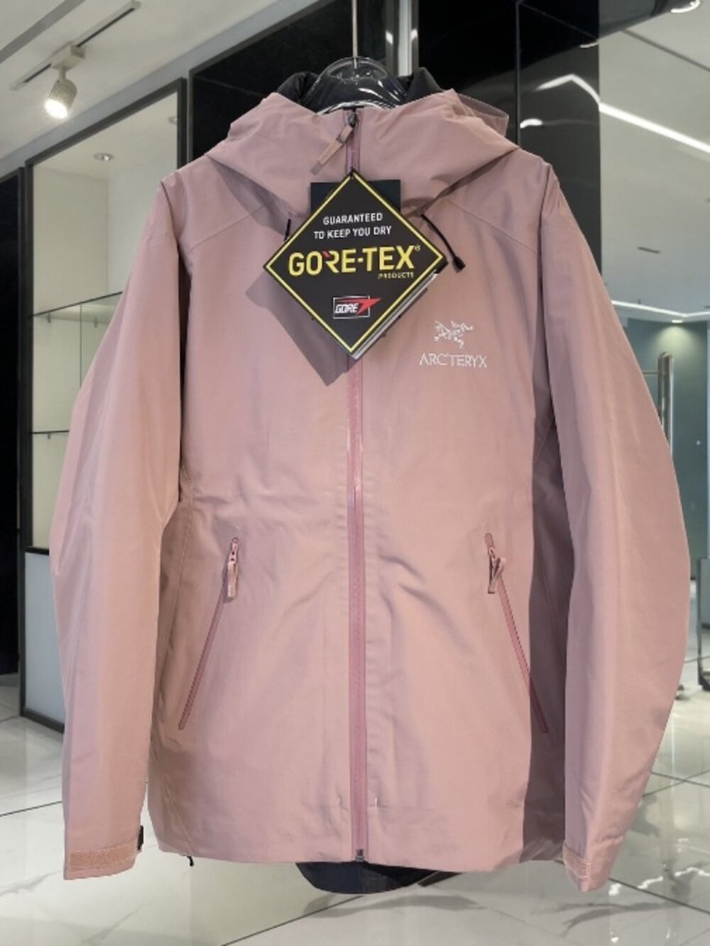 Arc'teryx Pink GORE-TEX Waterproof & Windproof Hardshell Jacket – Size S - Picture 1 of 6